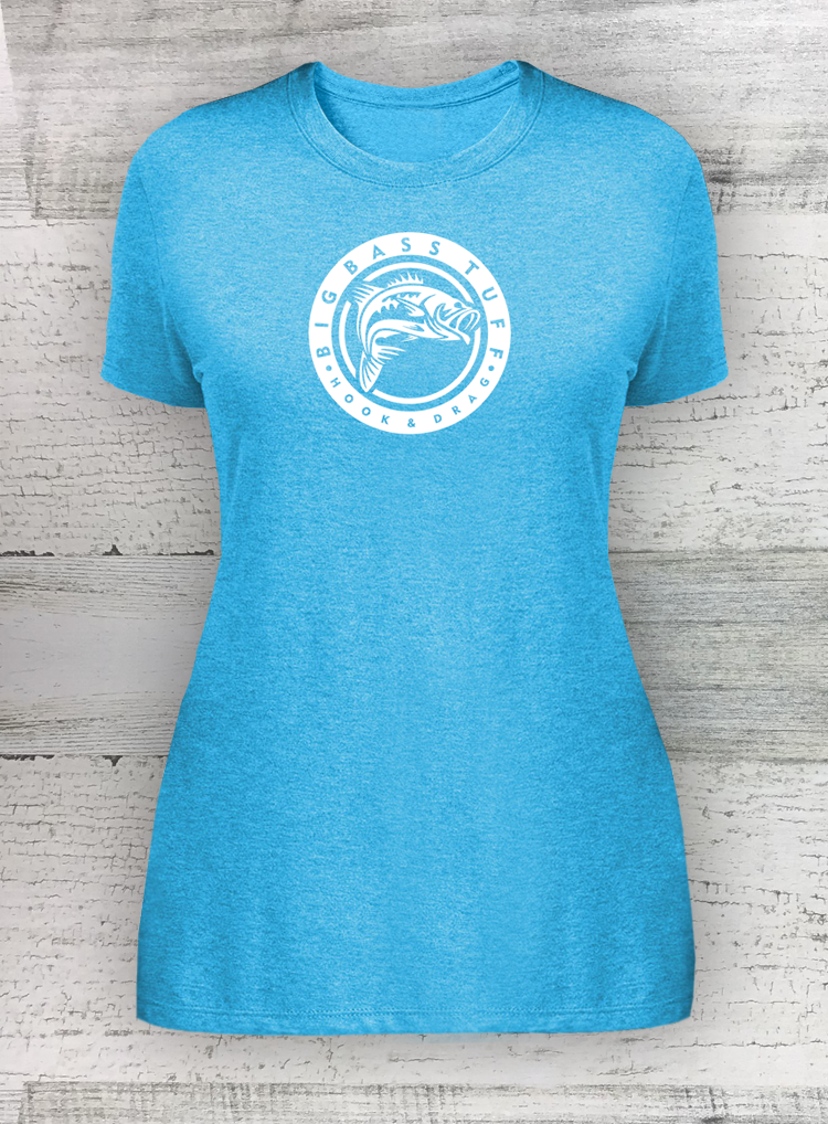 WOMEN’S PERFECT TRI ® TEE - CIRCLE SERIES - Walleye Tuff, view 25