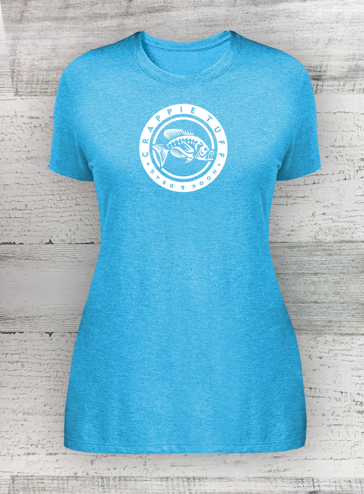 WOMEN’S PERFECT TRI ® TEE - CIRCLE SERIES - Walleye Tuff, view 24