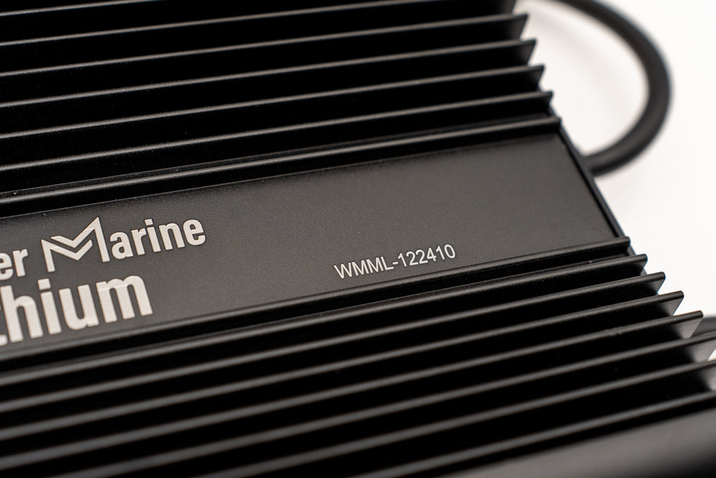 Dual 12v & 24v marine waterproof lithium charger, view 2