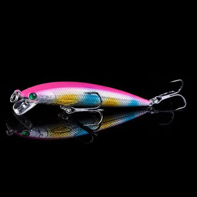 7CM Triple-Sharp Minnow Fishing Lure, view 21