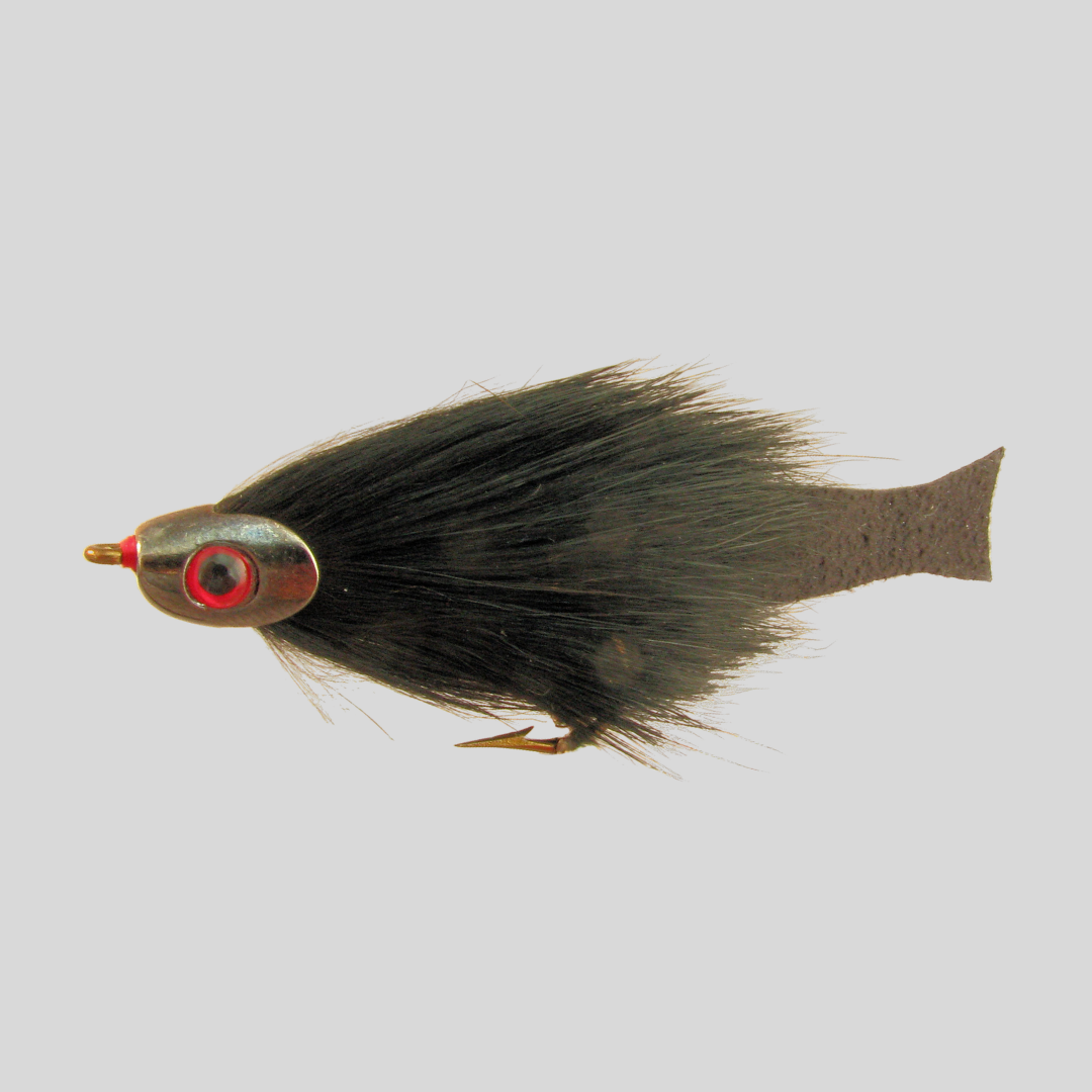 Fish-Skull® Forage Fly™ by Flymen Fishing Company in Black