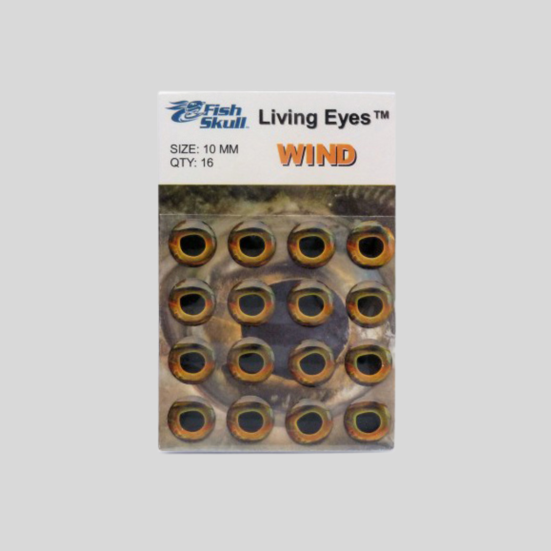 Living Eyes™ by Flymen Fishing Company in Wind (Gold)
