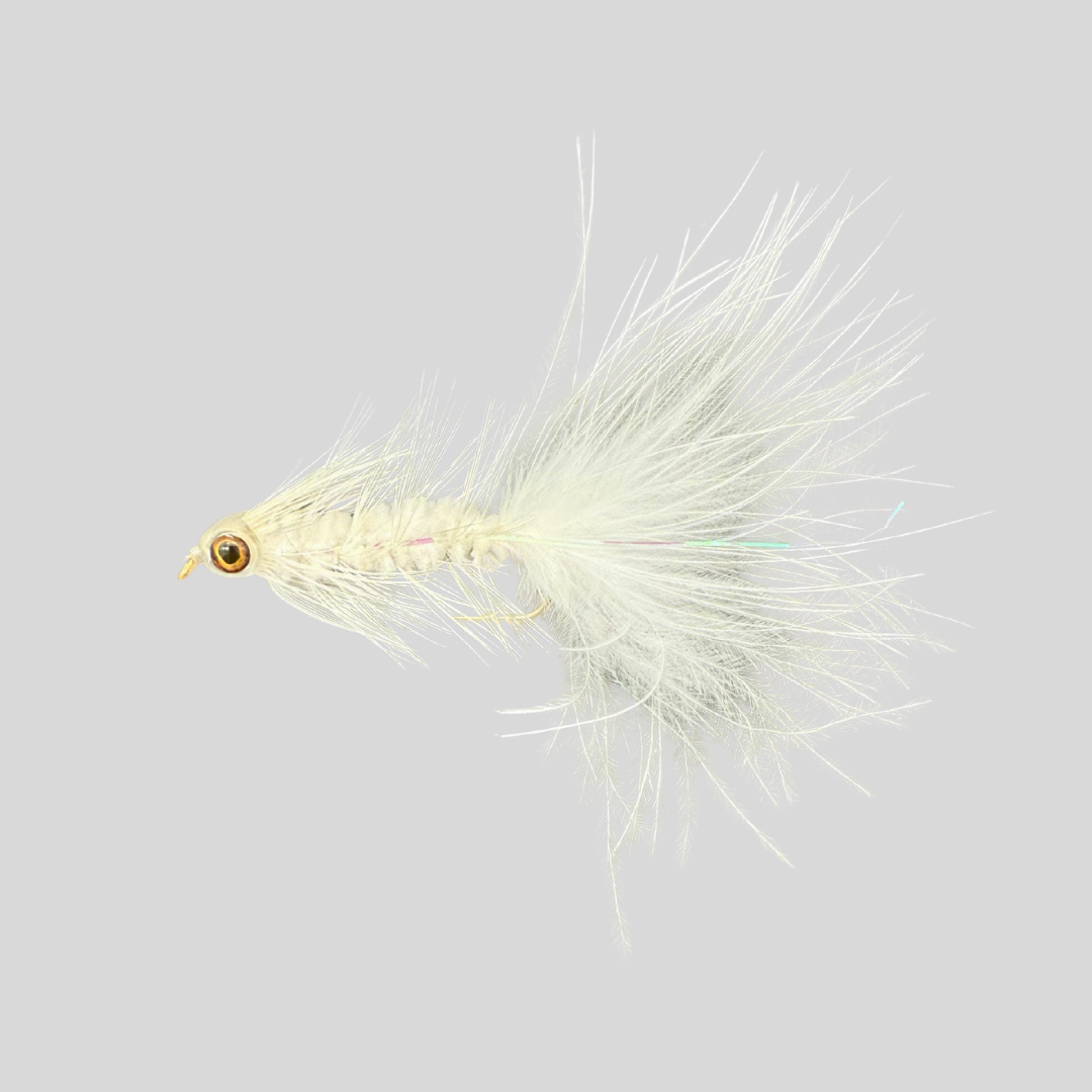 Fish-Skull® Masked Bugger™ by Flymen Fishing Company in White