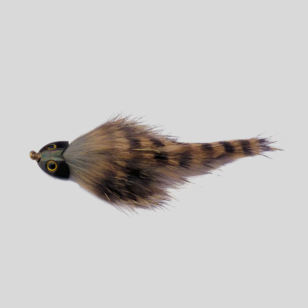 Fish-Skull® Skulpin Bunny™ by Flymen Fishing Company in Grizzly