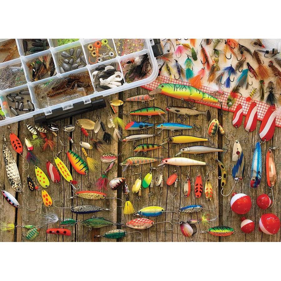 Fishing Lures 1000 Piece Jigsaw Puzzle Cobble Hill, view 2