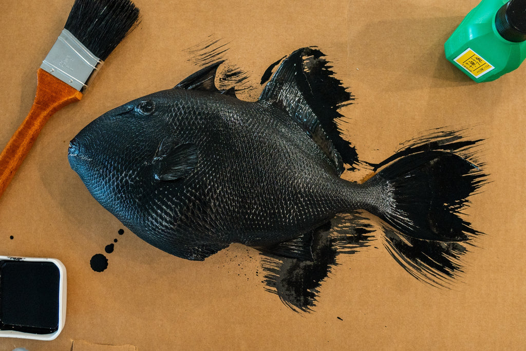 Gyotaku Fish Printing Kit — fishing wall art, view 10