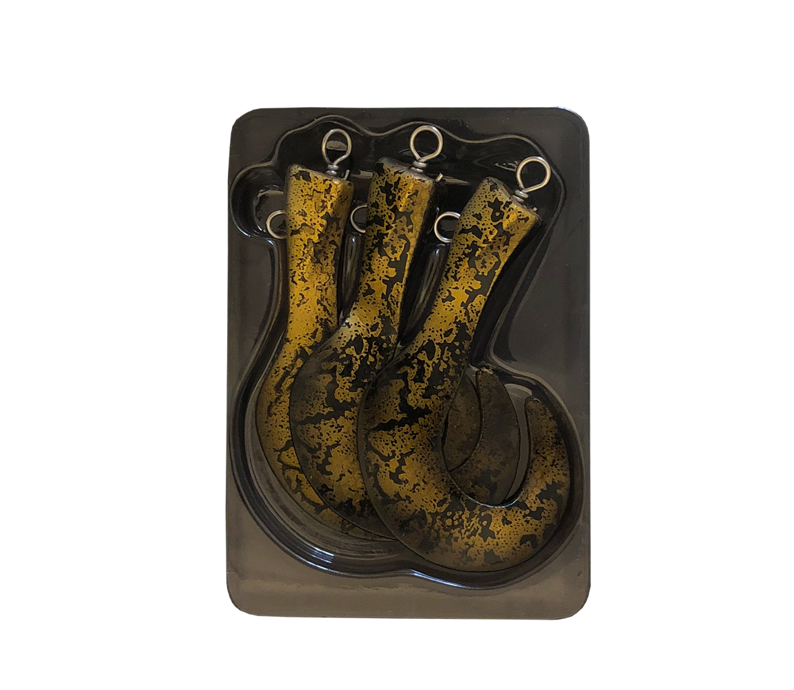 Headbanger Tail Replacement Tails - Pearl White - musky lure