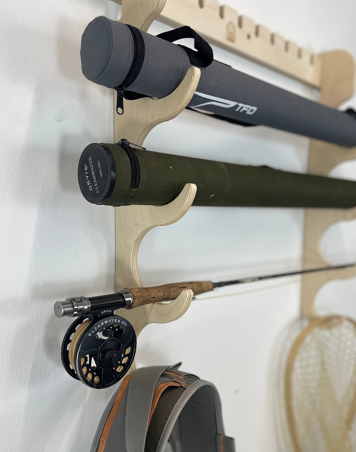 THE HOOKSET fishing rod rack, view 2