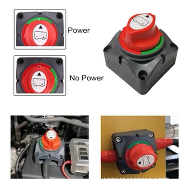 Battery Disconnect Switch On/OFF, view 7