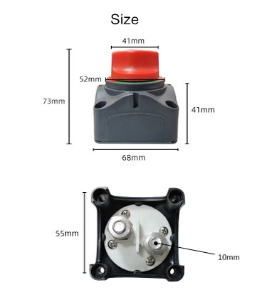 Battery Disconnect Switch On/OFF, view 4