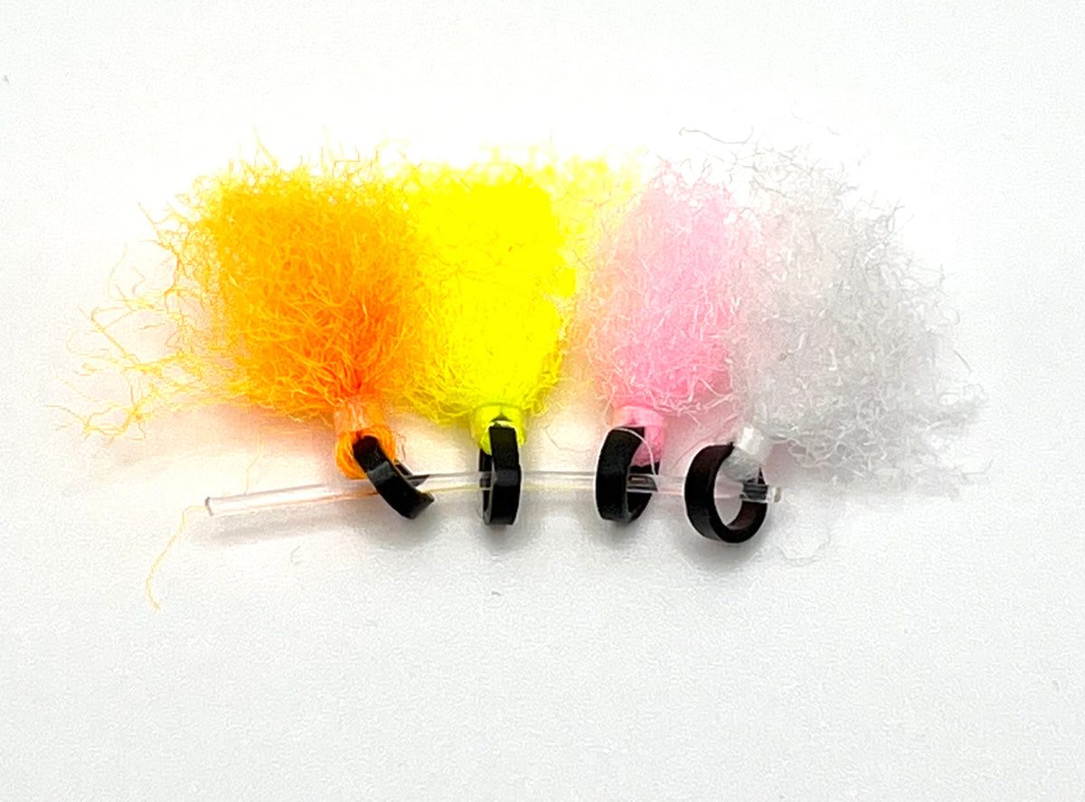 KIFF Strike Indicator by Flymen Fishing Company in Clear with green