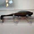 11 inch  musky Fishing lure in clear packaging on a reflective surface