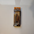 top water fishing lure in a box with a white background.