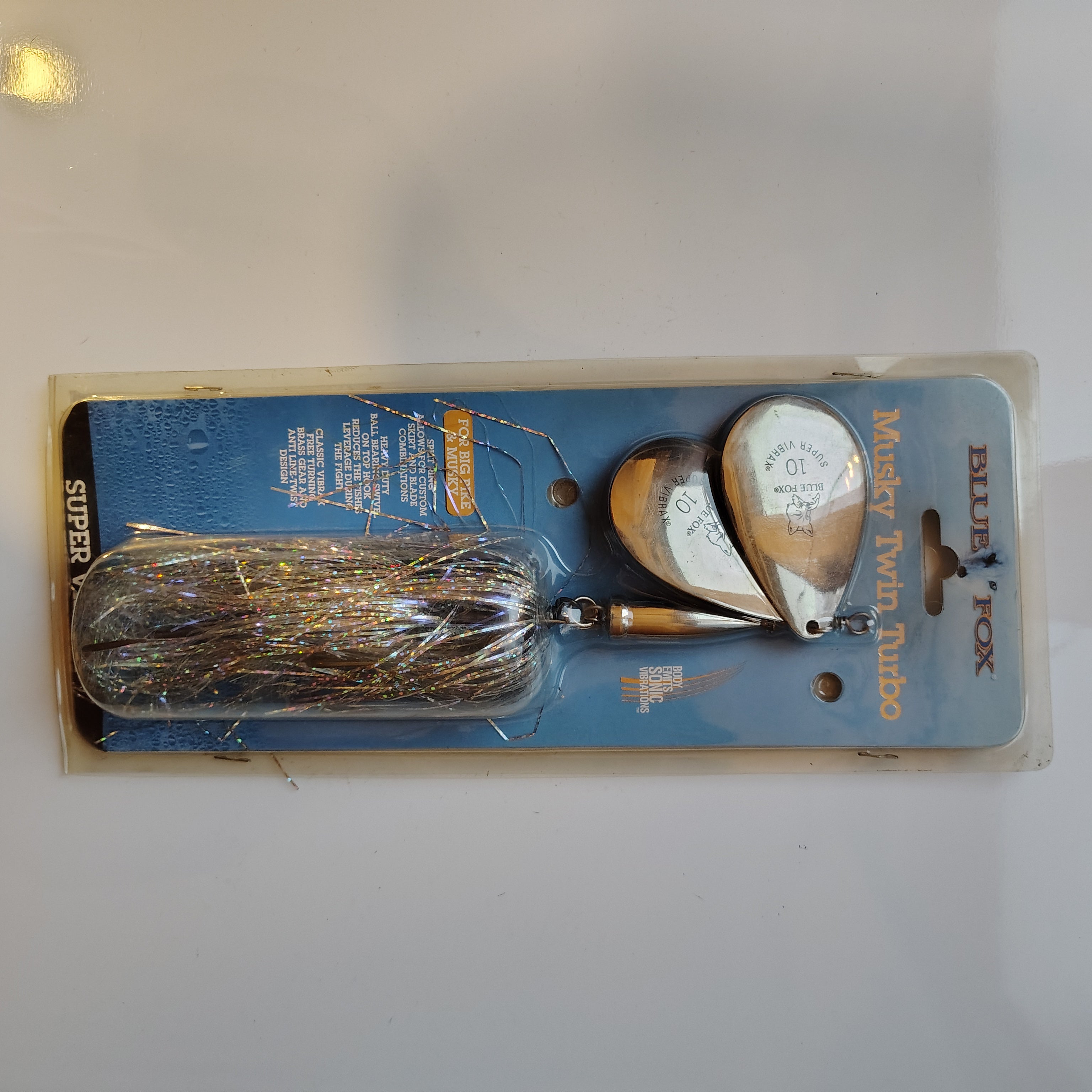 Blue Fox Musky Twin Turbo — spinnerbait fishing lure