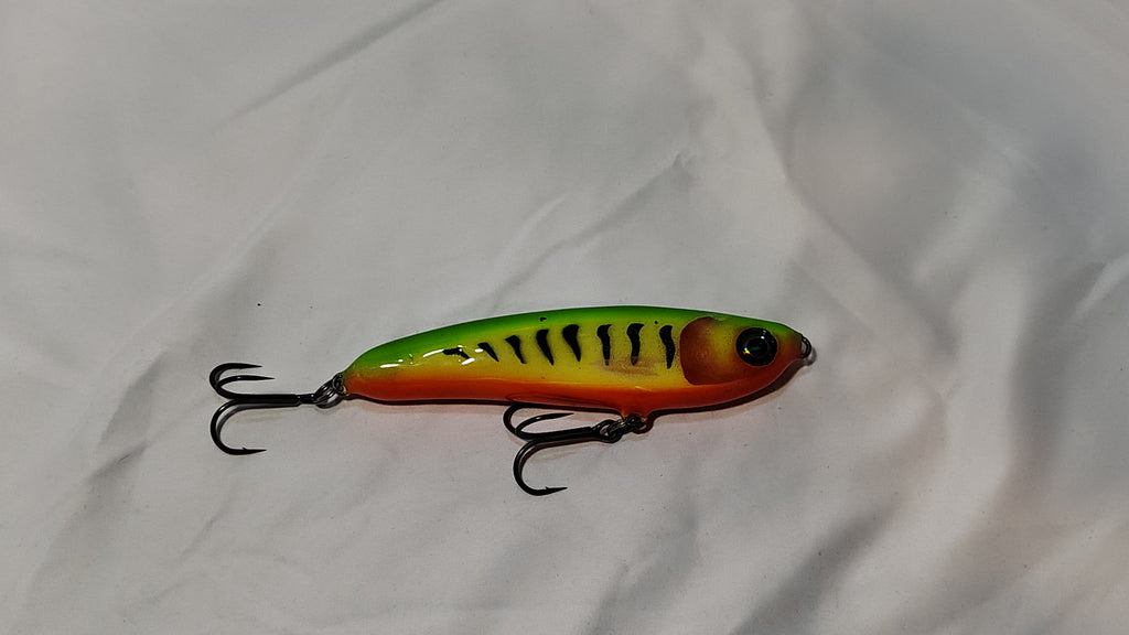 speed racer – 6" Slow-Sink Subsurface Walker — glide bait musky lure, view 2