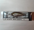 Cliff Banger fishing lure packaging on a white background