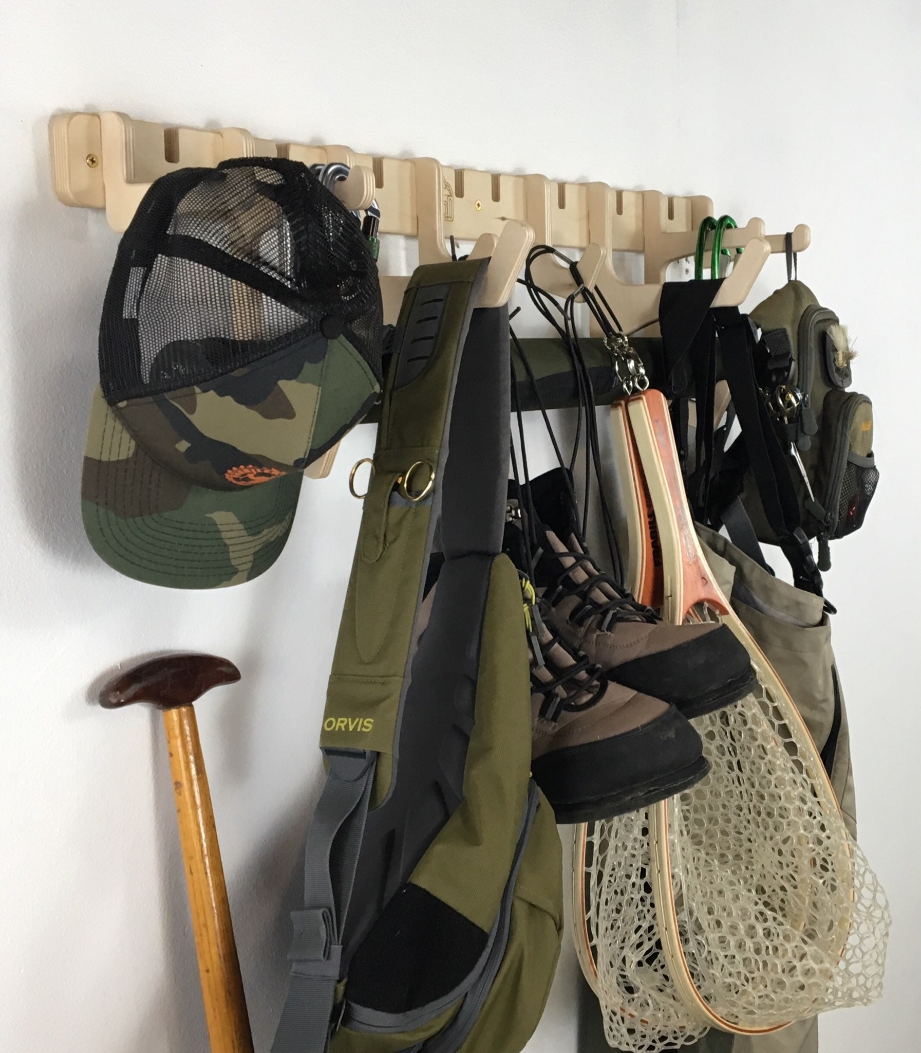 THE JETTY fishing gear rack, view 5