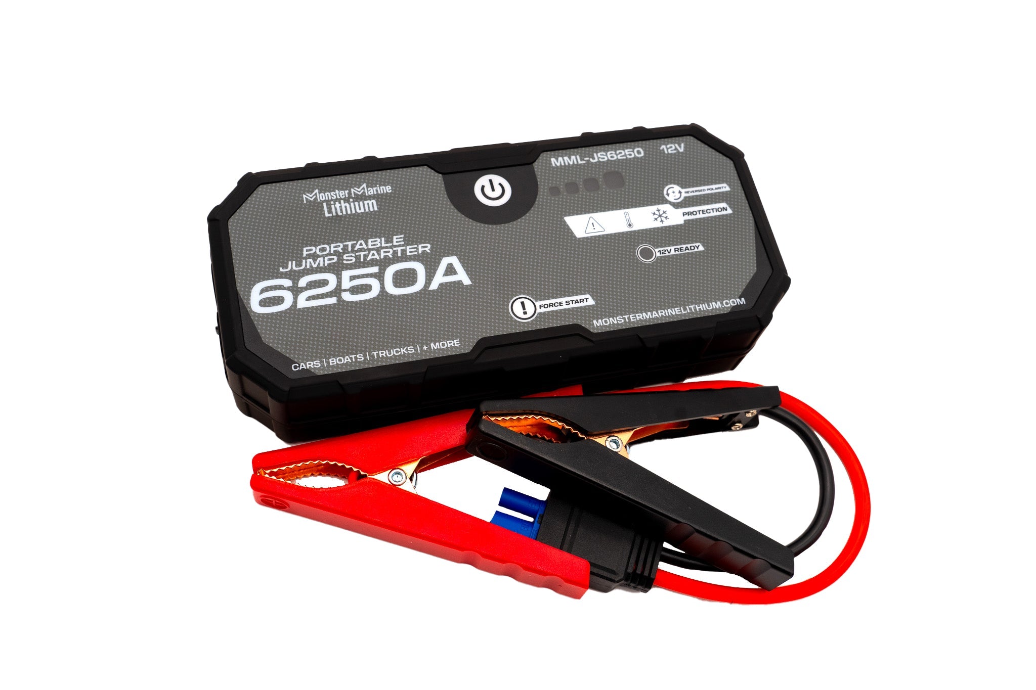 Portable Lithium Jump Starter 6250A, view 2