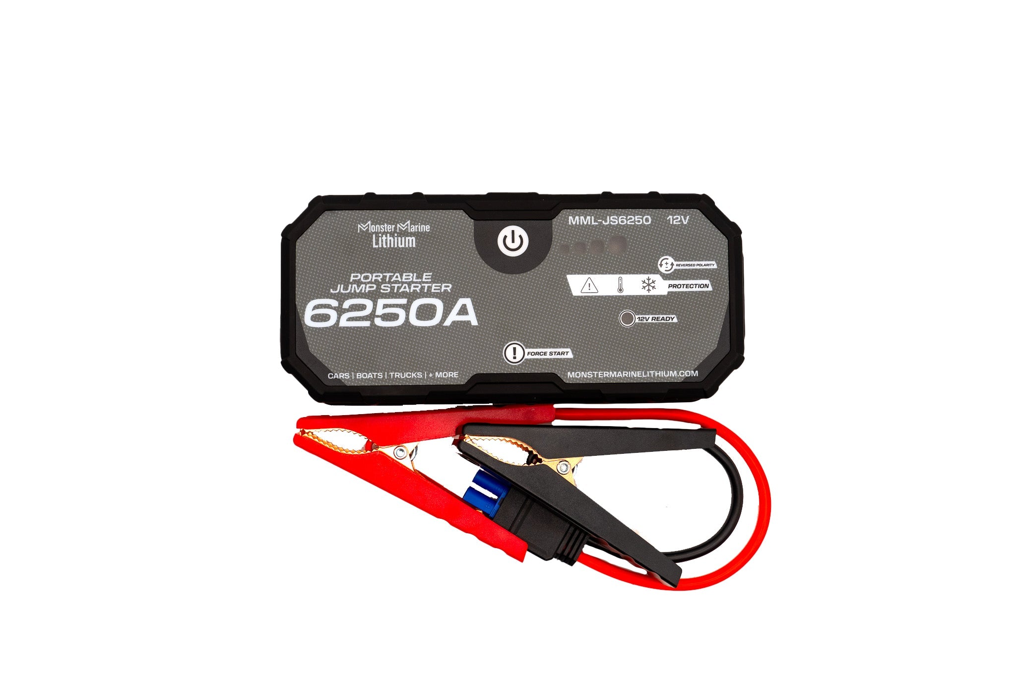 Portable Lithium Jump Starter 6250A, view 4