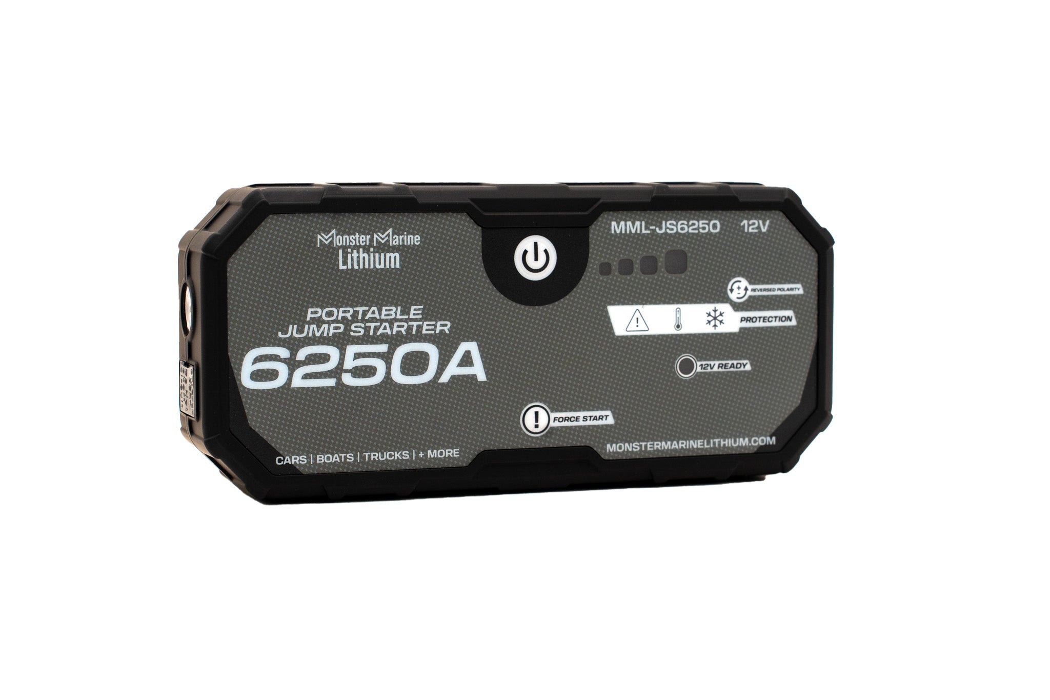 Portable Lithium Jump Starter 6250A, view 6