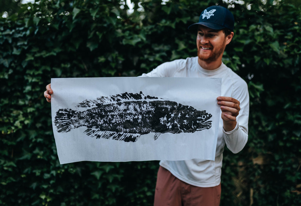 Gyotaku Fish Printing Kit — fishing wall art, view 8