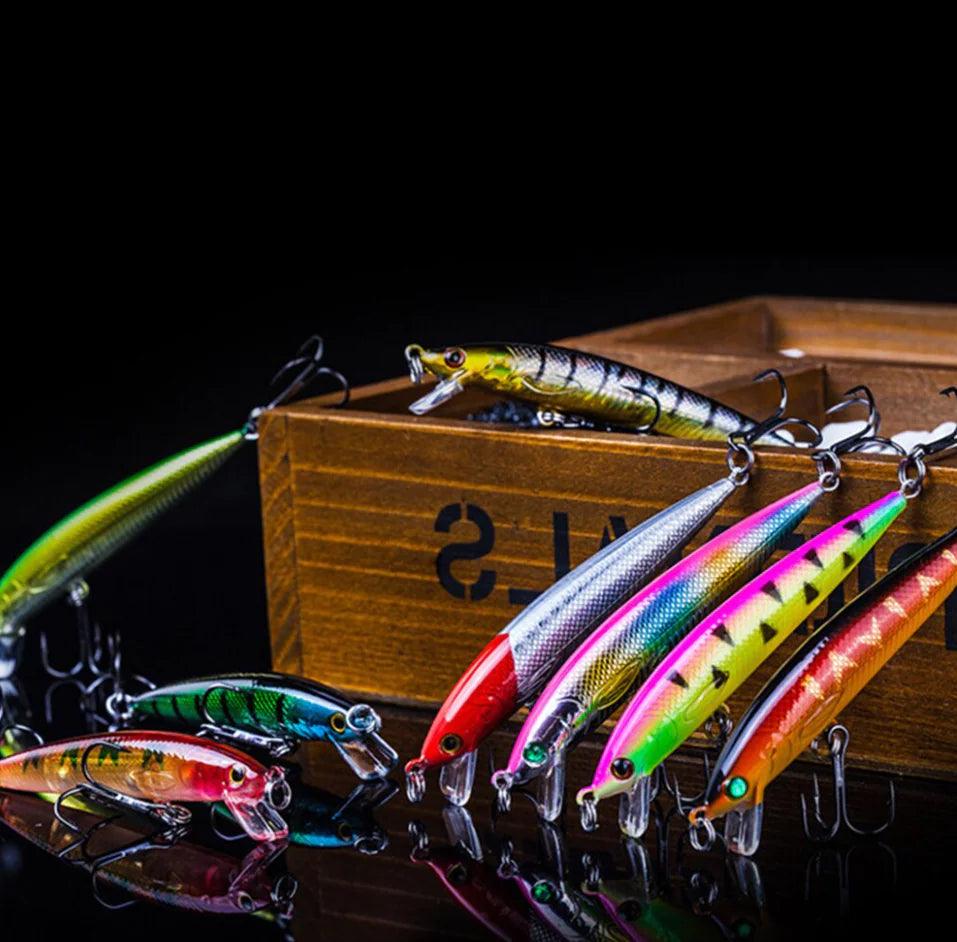 7CM Triple-Sharp Minnow Fishing Lure, view 22