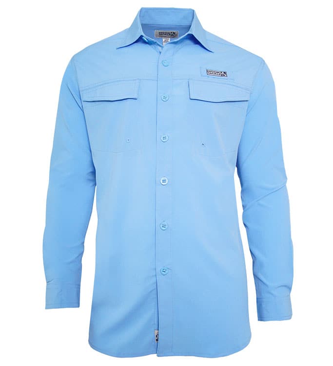 Men's Coastline L/S UV Vented Fishing Shirt, view 5