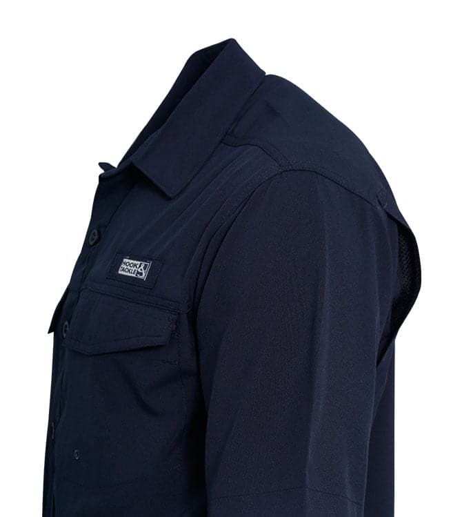 Men's Coastline S/S UV Vented Fishing Shirt, view 9