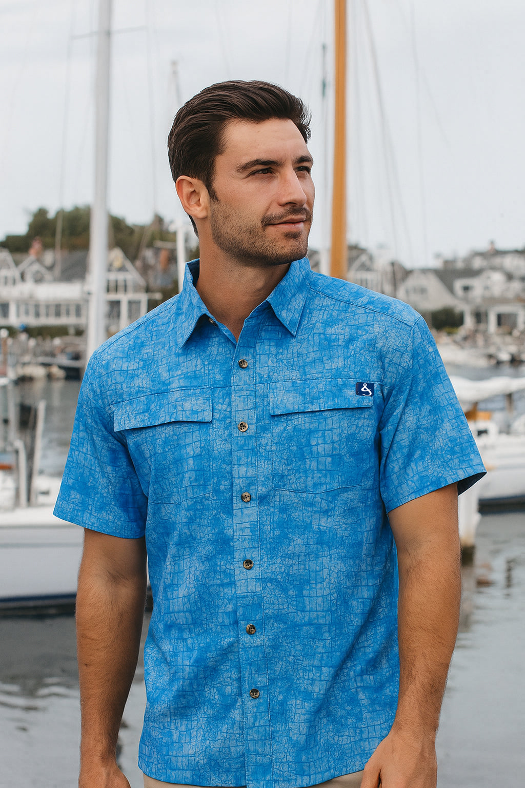 Men's Chaos UV Vented Fishing Shirt, view 2