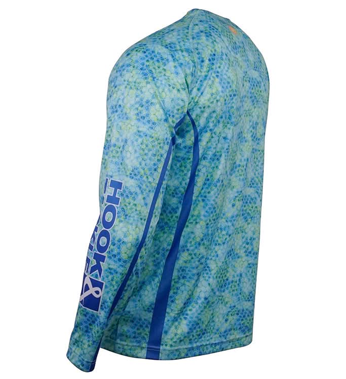 Men's Hexa Dreams L/S UV Fishing Shirt, view 3