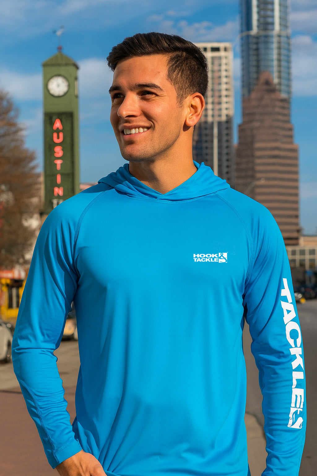 Men's Seamount L/S UV Fishing Hoodie (S-2X), view 2