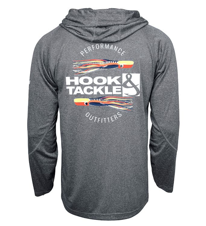 Men's Offshore Lures L/S UV Fishing Hoodie (S-2X), view 3