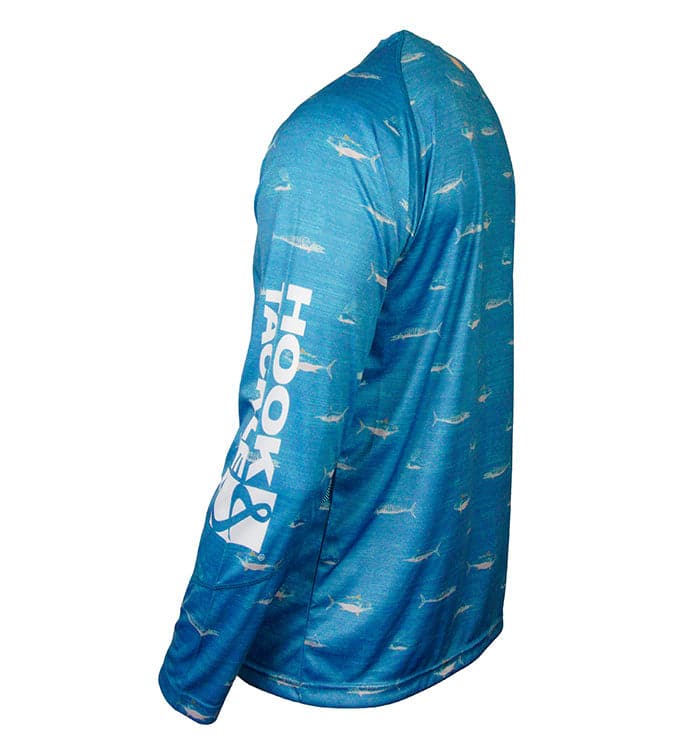 Men's Offshore Fish L/S UV Fishing Shirt, view 4
