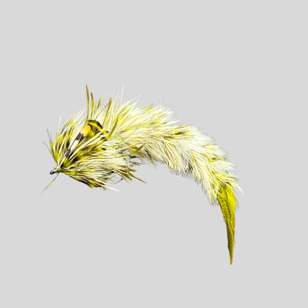 Next FeatherLite Changer by Flymen Fishing Company in Green & White