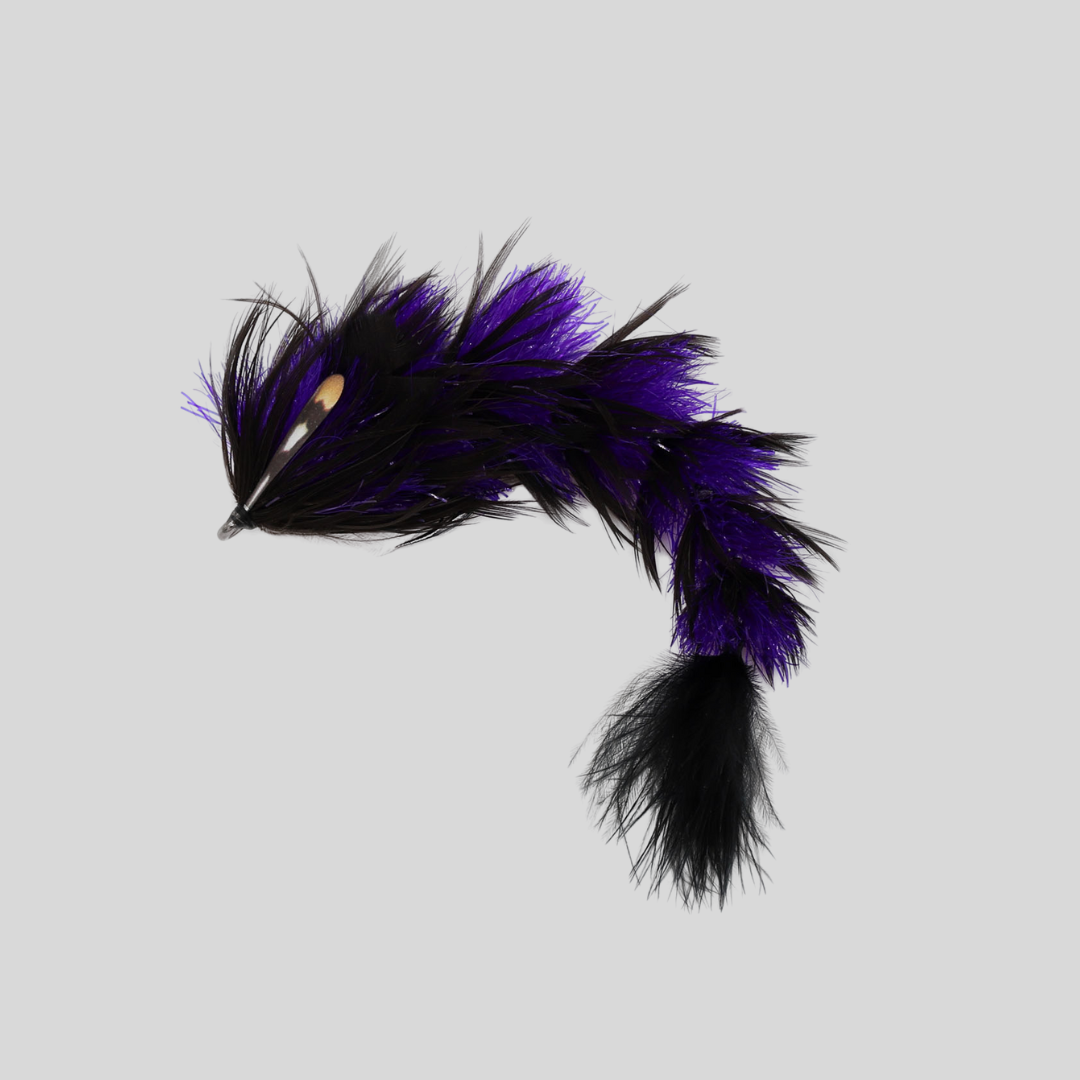 Next FeatherLite Changer by Flymen Fishing Company in Black & Purple