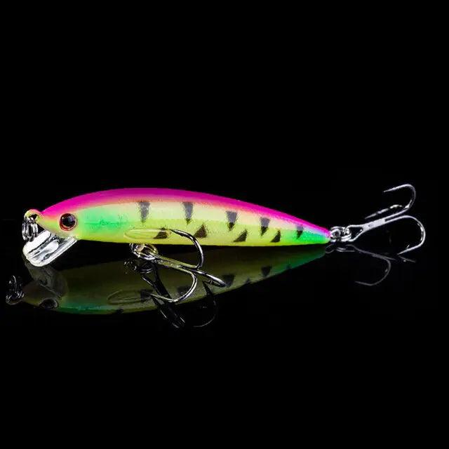 7CM Triple-Sharp Minnow Fishing Lure, view 13