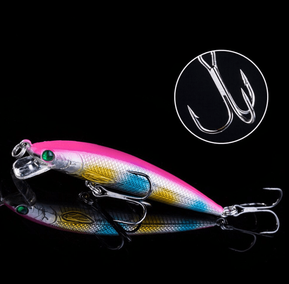 7CM Triple-Sharp Minnow Fishing Lure, view 6