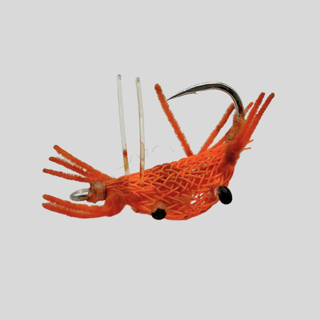 Alphlexo Crab™ by Flymen Fishing Company in Orange