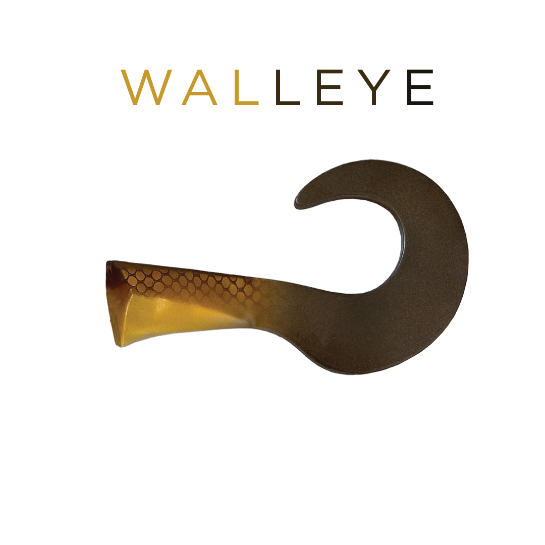 Colossus Curly Replacement Tail - musky lure, view 22