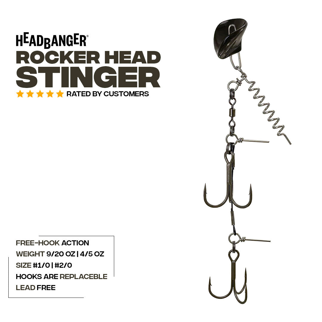 RockerHead Stinger - musky lure