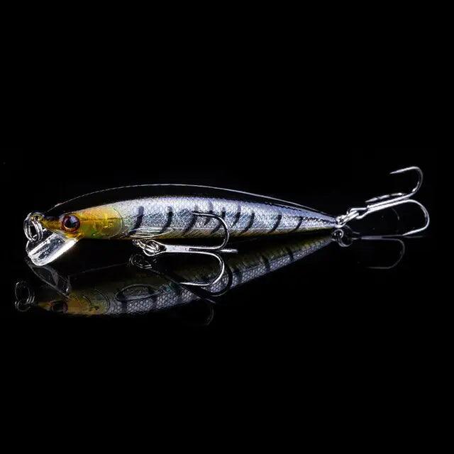 7CM Triple-Sharp Minnow Fishing Lure, view 2