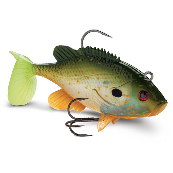 Storm Wild Eye Live Sunfish 3-Pack — soft plastic fishing bait, view 2