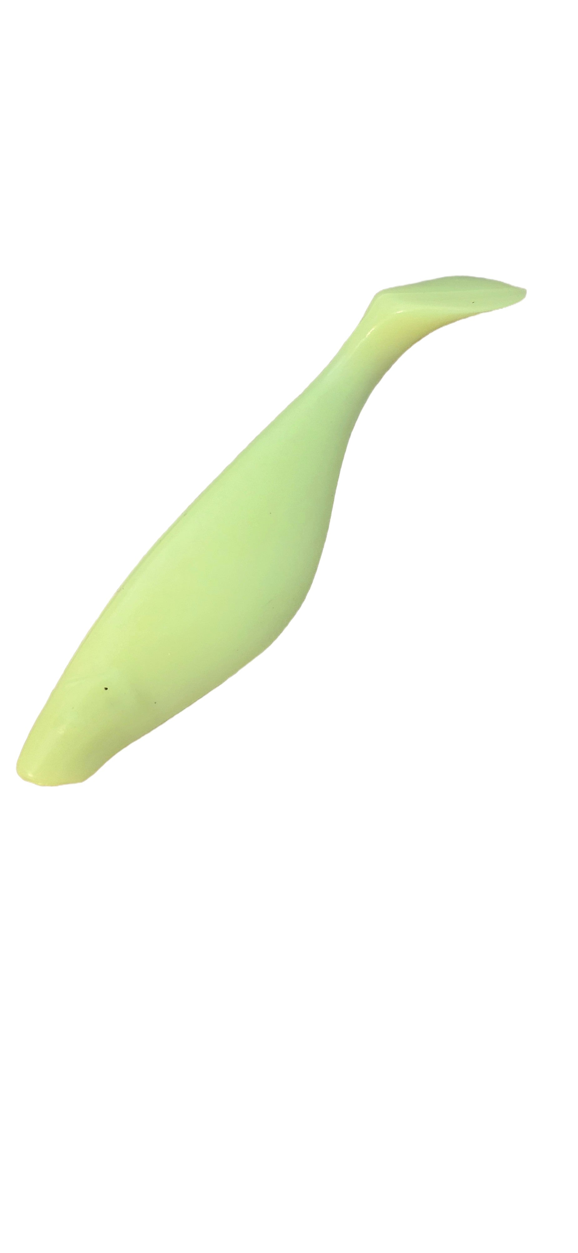 Swim Shad 5" - Silk Chartreuse (5-Pack) — soft plastic fishing bait
