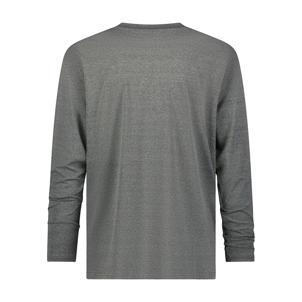 Heather Teaser - Slate Grey — fishing t-shirt, view 2