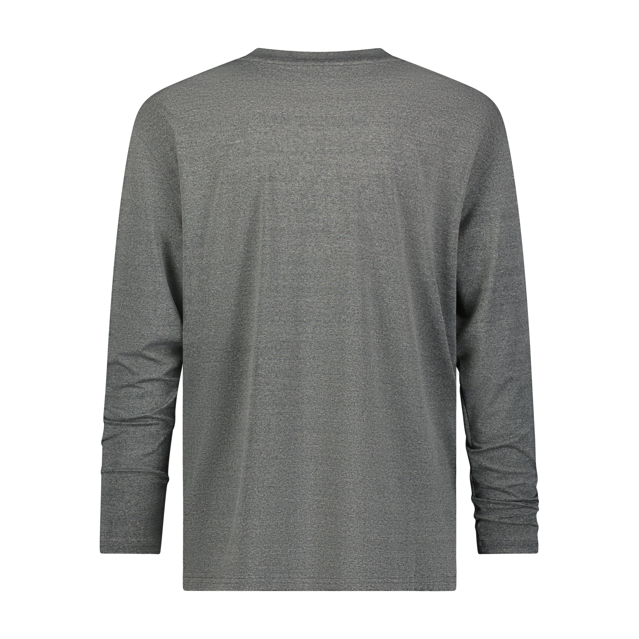 Heather Teaser - Slate Grey — fishing t-shirt, view 2
