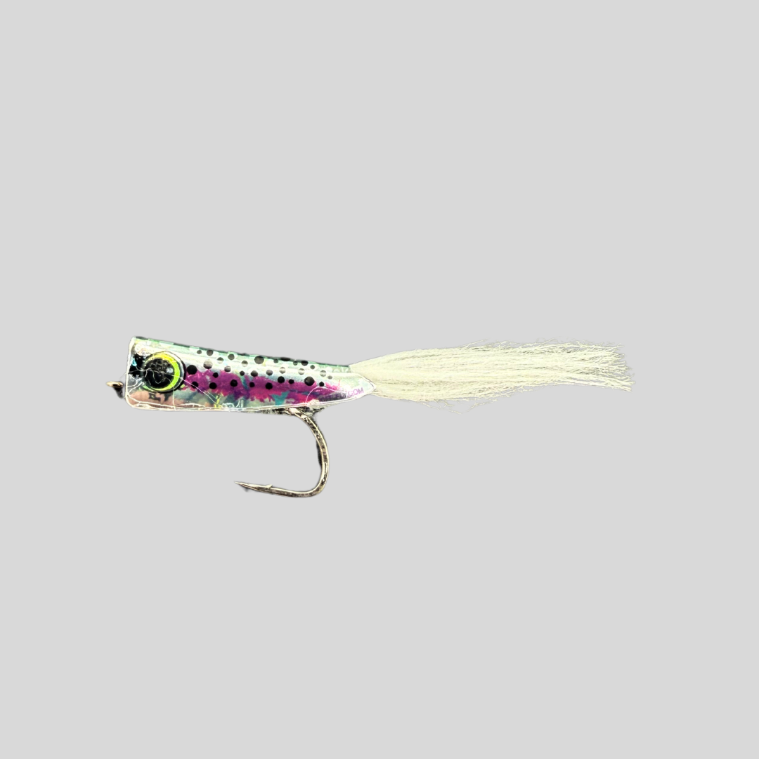 Spratz Baby Trout Streamer by Flymen Fishing Company in Rainbow