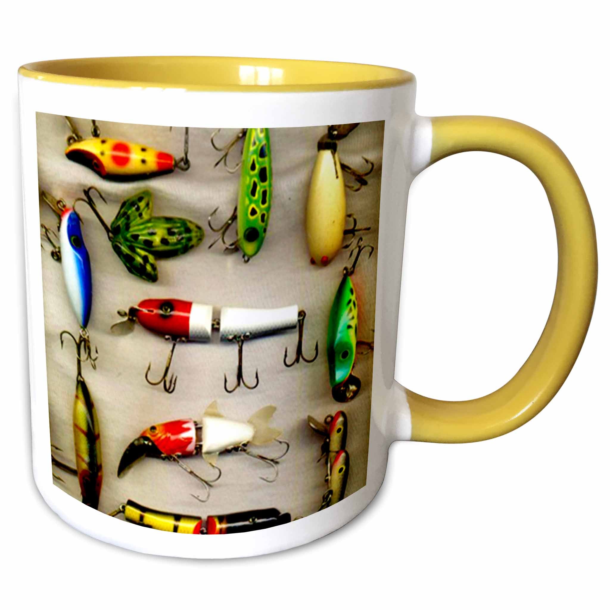 3dRose Fishing - Old Lures Fishing - Mugs (mug_987), view 7