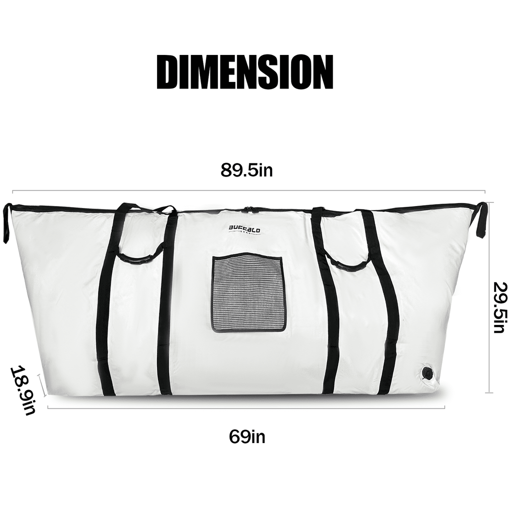 90'' Fish Cooler Bag With YKK Zipper, view 7