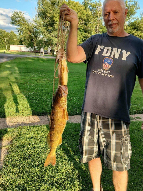 Walleye caught by Patrick