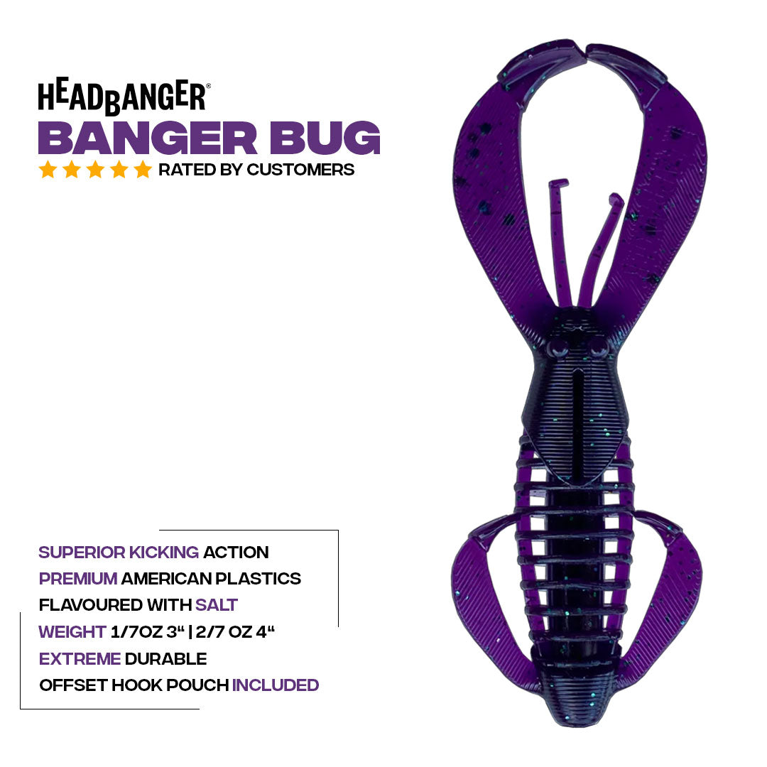 Headbanger BangerBug - musky lure